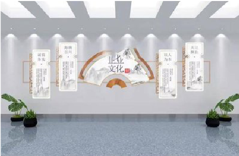 大荔县企业文化墙设计的核心要素。