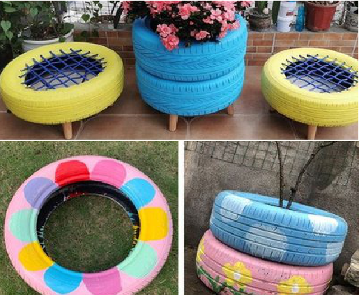 大荔县墙体彩绘-变废为宝