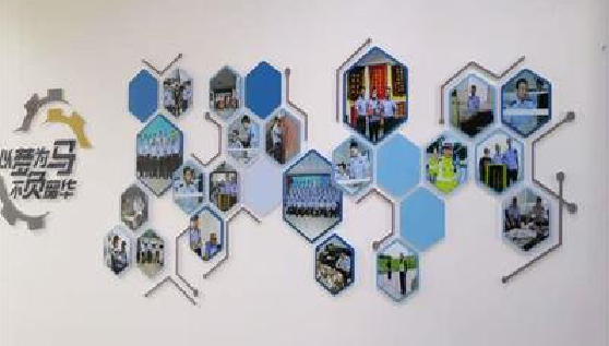 大荔县文化墙最常见的做法。